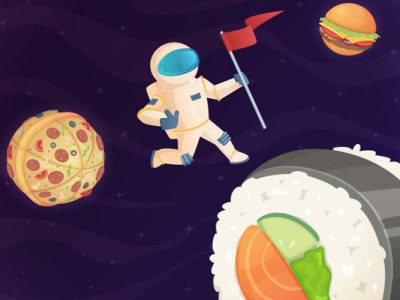 فضانوردان در فضا چه می‌خورند و چگونه؟