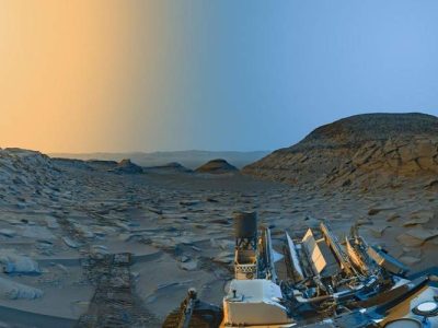 کارت پستالی زیبا از یک روز در مریخ (ویدئو + لینک عکس)