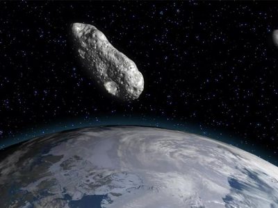 عبور سیارکی عجیب از کنار زمین