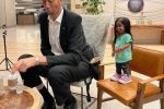 تصویری از یک دیدار عجیب/ ملاقات بلندترین مرد و کوتاه‌قدترین زن جهان