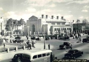 تهران قدیم| تصاویر جالب از میدان توپخانه ۷۷ سال قبل
