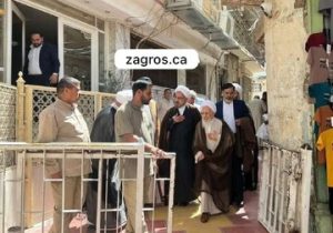عکس مهم از دیدار آیت الله جوادی آملی با آیت الله سیستانی در نجف