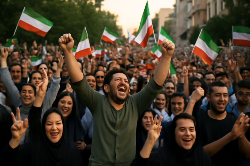مردم تهران پس از پاسخ ایران به درخواست‌های آمریکایی‌ها، خوشحال و سرشار از امید شدند.