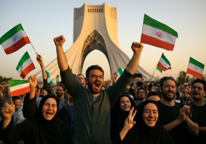 مردم تهران پس از پاسخ ایران به درخواست‌های آمریکایی‌ها، خوشحال و سرشار از امید شدند.