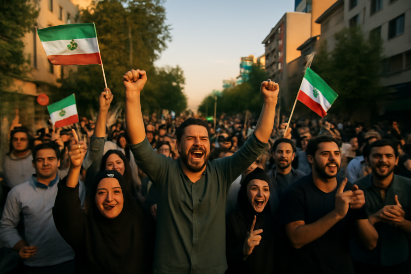 مردم تهران پس از پاسخ ایران به درخواست‌های آمریکایی‌ها، خوشحال و سرشار از امید شدند.