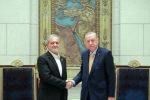  تصویری از احترام اردوغان به پزشکیان در حاشیه اجلاس اکو
