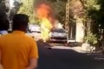 آتش سوزی در خیابان پیروزی تهران/ عکس