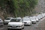 ترافیک سنگین در محورهای شمالی/ سه محور بارش باران دارند