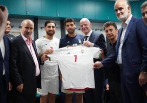 سفر اینفانتینو به ایران قبل از جام جهانی ۲۰۲۶