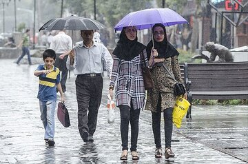 تشدید بارش و کاهش محسوس دما در ۵ استان/ احتمال وقوع سیل