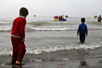 دریای خزر هم خشک میشود؟/ عکس