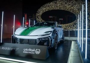 فراری منصوری در امارات ماشین پلیس شد